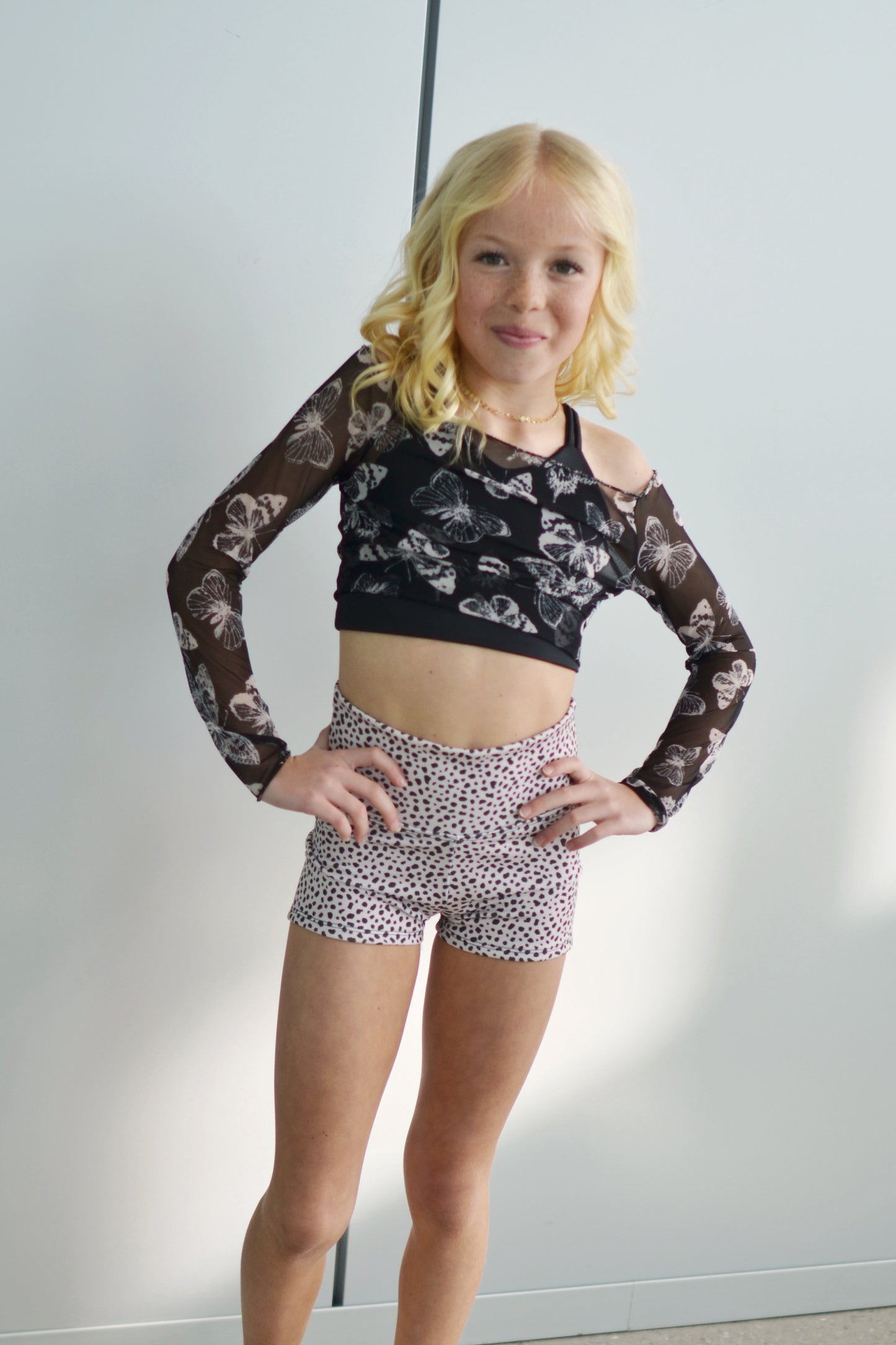 Bisou Mesh Top - Butterfly
