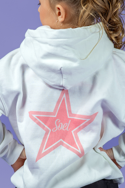 Pink Soel Star Hoodie