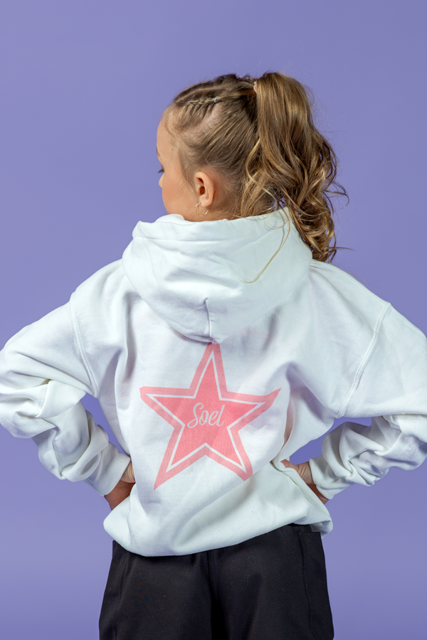 Pink Soel Star Hoodie - YOUTH