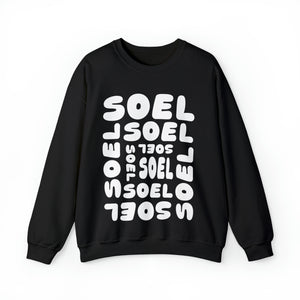 Soel Branded Crewneck Sweatshirt - Black
