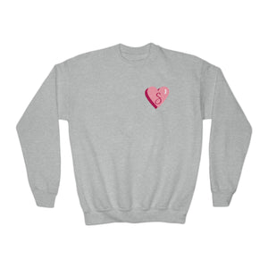Love Myla Crewneck Sweatshirt - Grey Youth