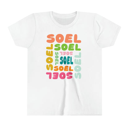 Soel Branded Tee - YOUTH Rainbow