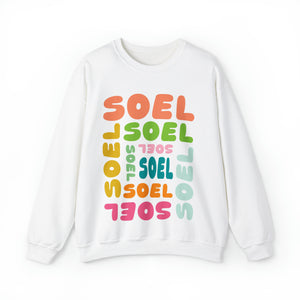 Soel Branded Crewneck Sweatshirt - Rainbow
