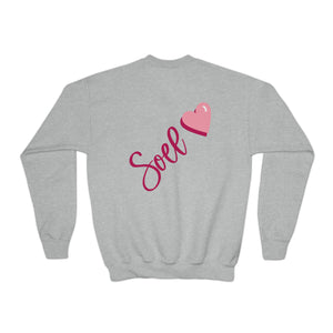 Love Myla Crewneck Sweatshirt - Grey Youth