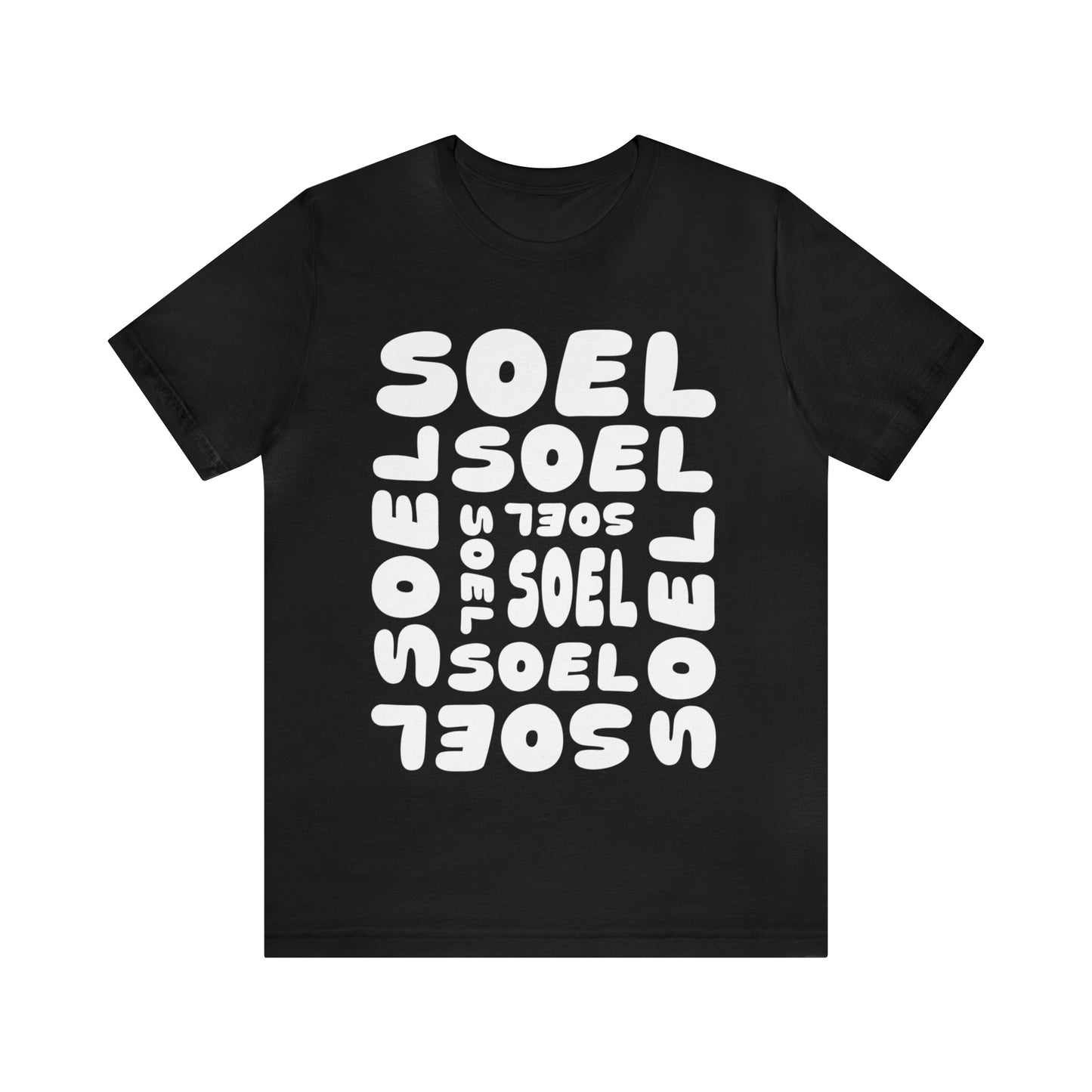 Soel Branded Jersey Tee - Black