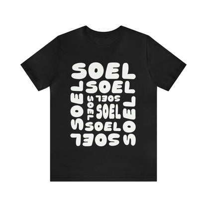 Soel Branded Jersey Tee - Black