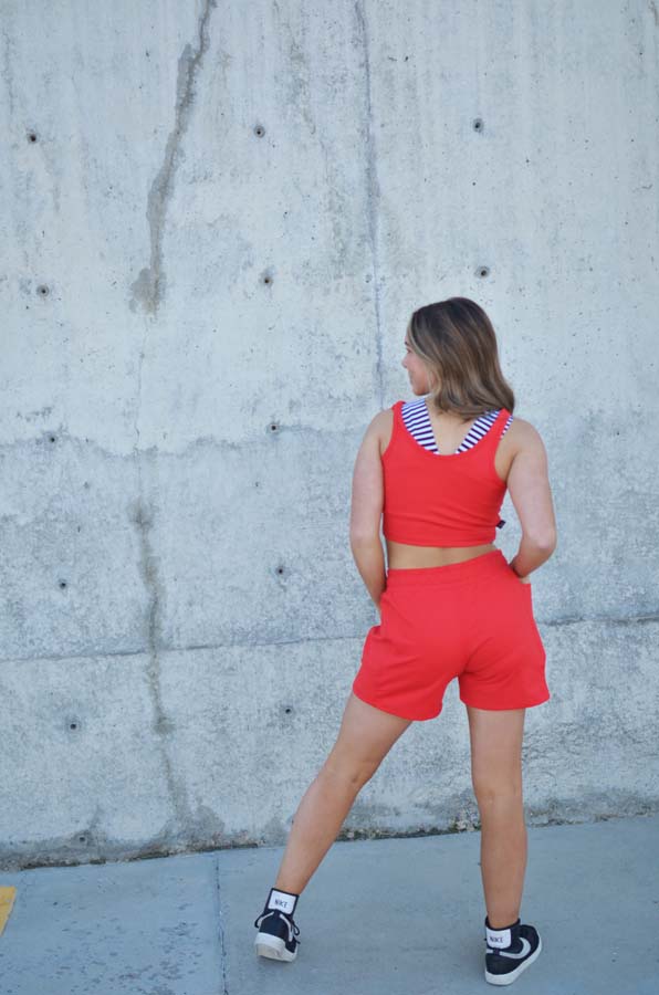 Pocket Shorts - Red