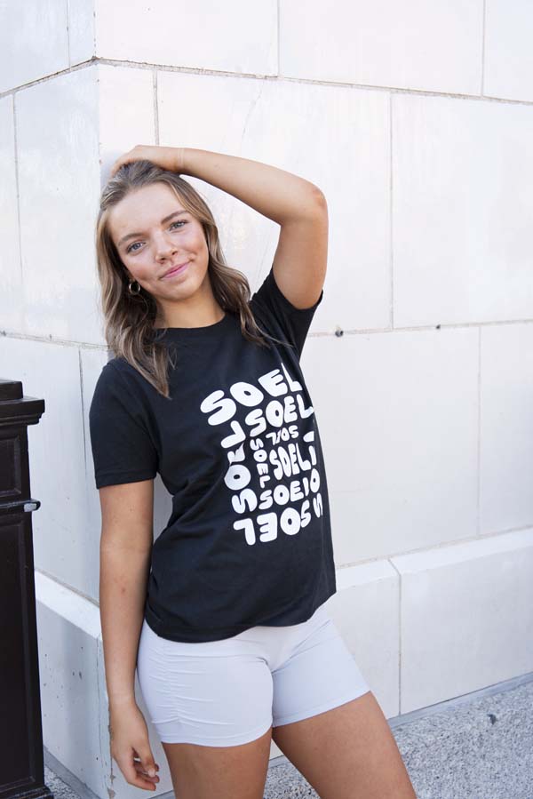 Soel Branded Tee - YOUTH Black