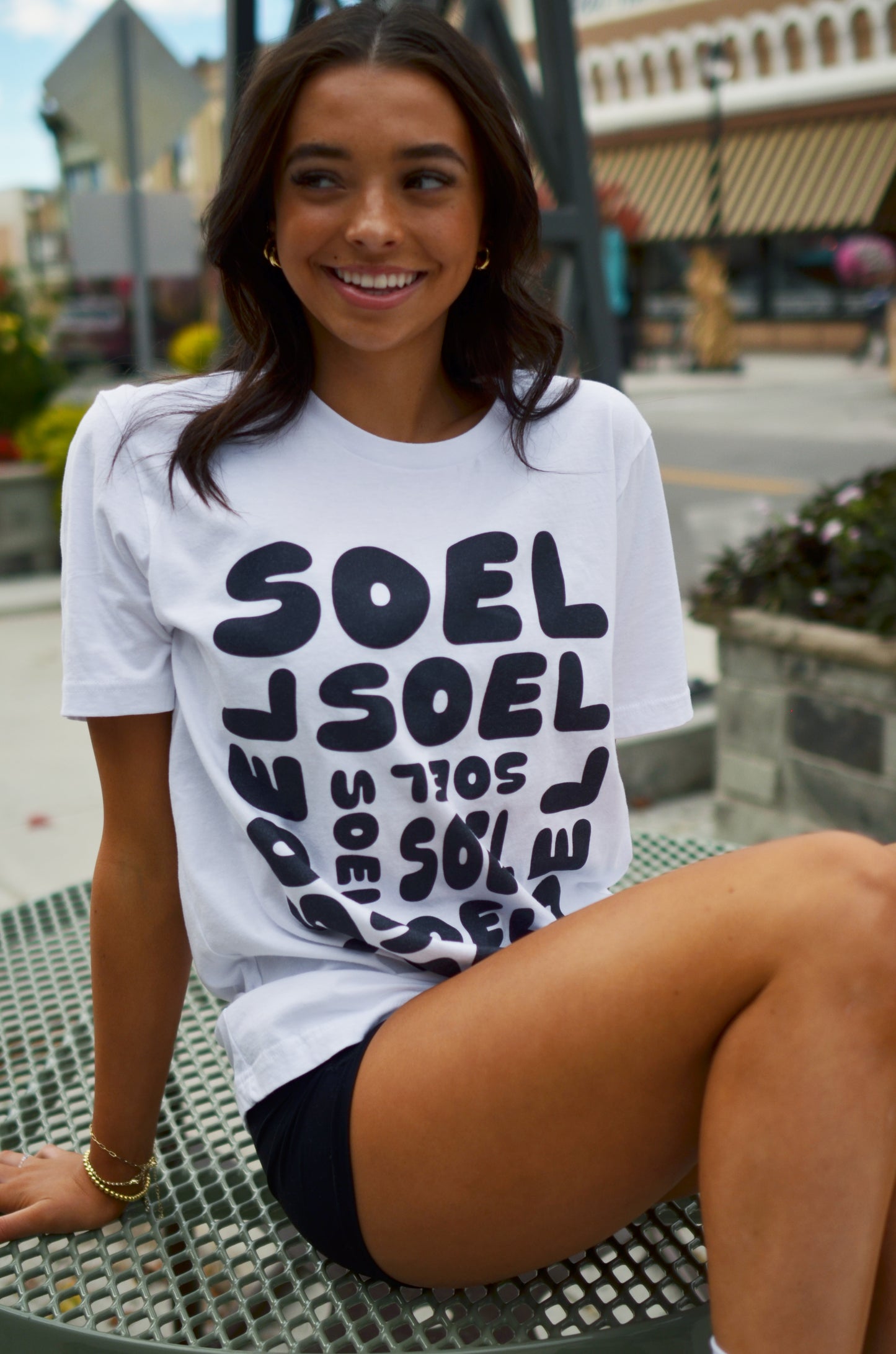 Soel Branded Jersey Tee - White