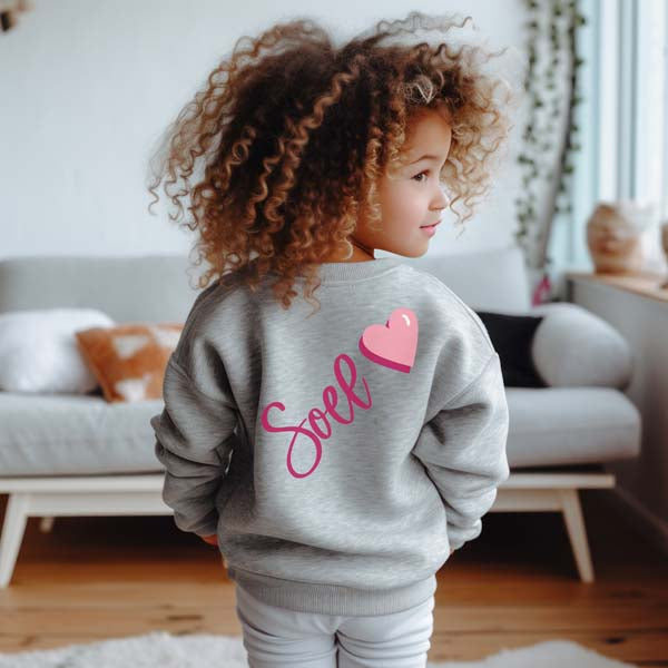 Love Myla Crewneck Sweatshirt - Grey Youth