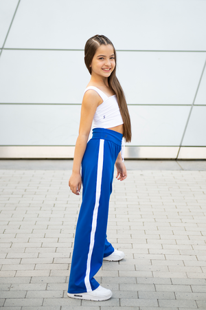 Skye Crop - White